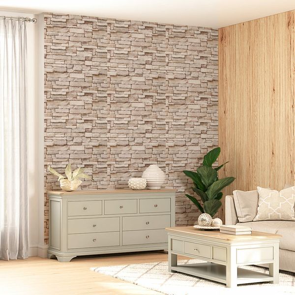 Панель стінова 3D 700х770х2мм Катиринославська цегла SW-00001913 SW-00001913 фото