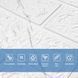 Панель стінова 3D 700х790х3мм Мармуровий квадрат SW-00002262 SW-00002262 фото 3