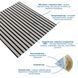 Панель-рейка 680х670х5мм Срібно-чорний SW-00002532 SW-00002532 фото 2